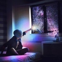 夜的诗人，听到清晨