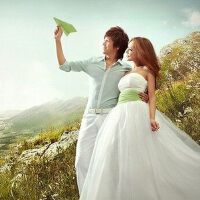 因为爱情。。(情歌男女生对唱）