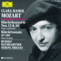Mozart: Piano Concertos No. 13 & No. 20 and Piano 