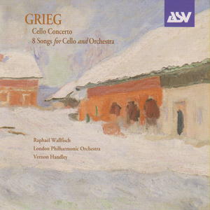Grieg: Cello Concerto; 8 Songs arr. cello & orches
