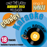 January 2013 Country Hits Karaoke