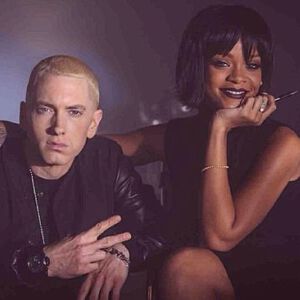 Eminem聯(lián)手Rihanna寫真圖片