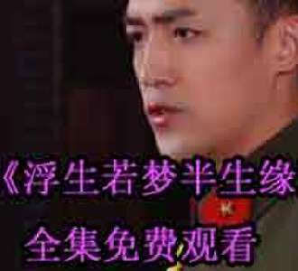 浮生若梦半生缘网剧全集免费观看