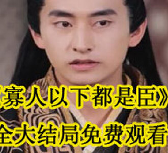 寡人以下都是臣全大结局免费观看