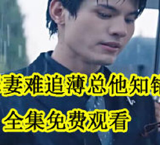 罪妻难追薄总他知错了全集免费观看