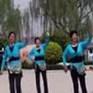 泉城明湖广场舞 我从草原来.