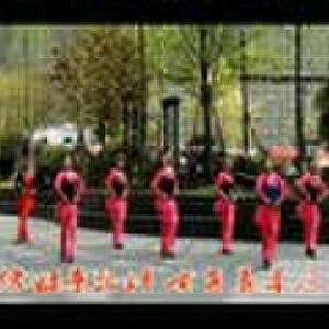 2014傾城教學(xué)紅牌樓廣場(chǎng)舞健身隊(duì)  呼倫牧歌
